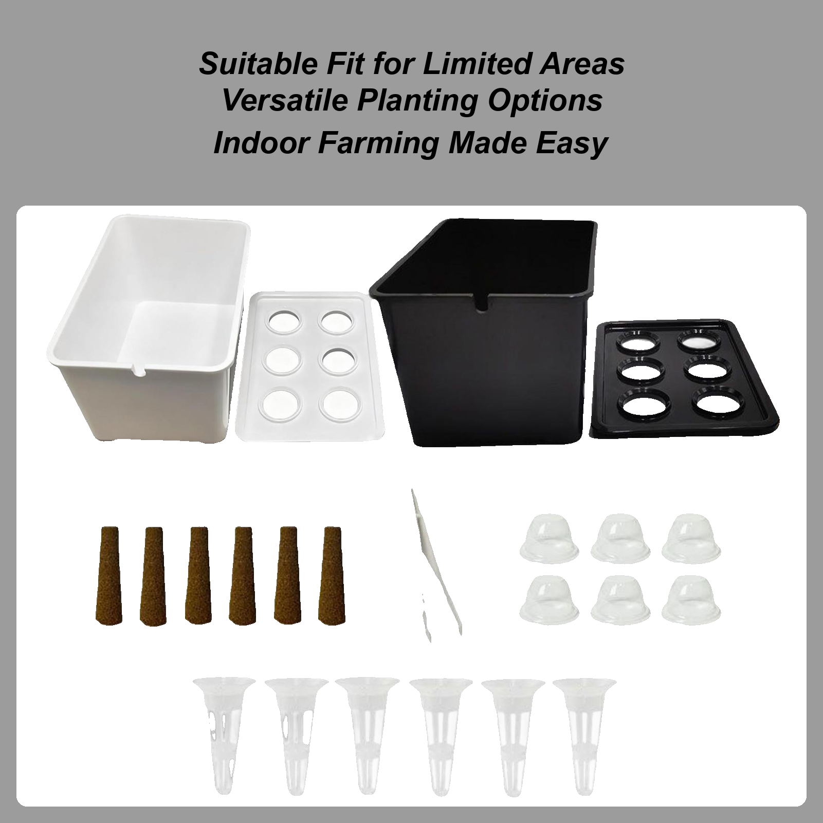 Hydroponic Kit - مجموعة الزراعة المائية المعدات الصديقة للمبتدئين