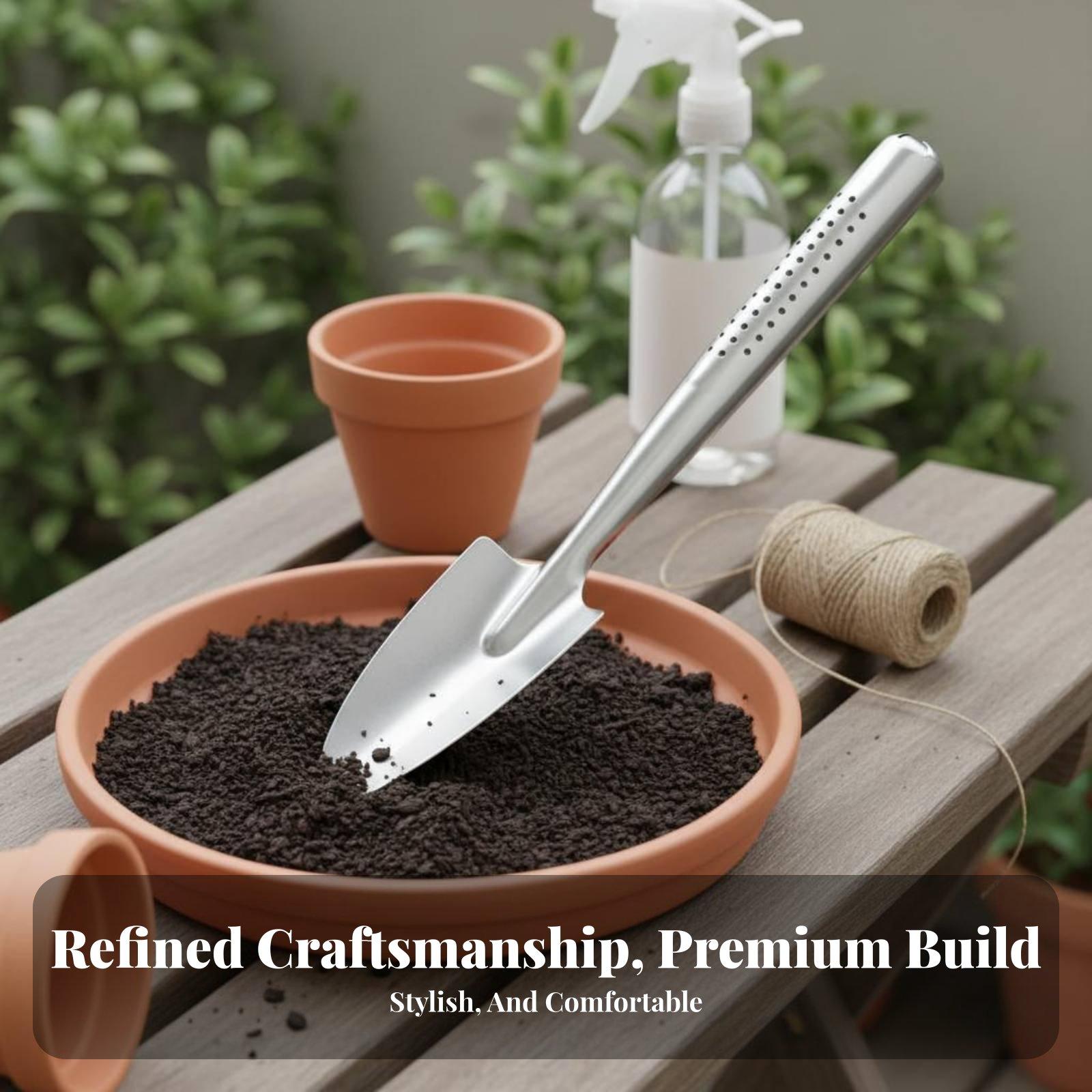 Trowel Garden Tools - مجرفة صغيرة من الفولاذ المقاوم للصدأ،