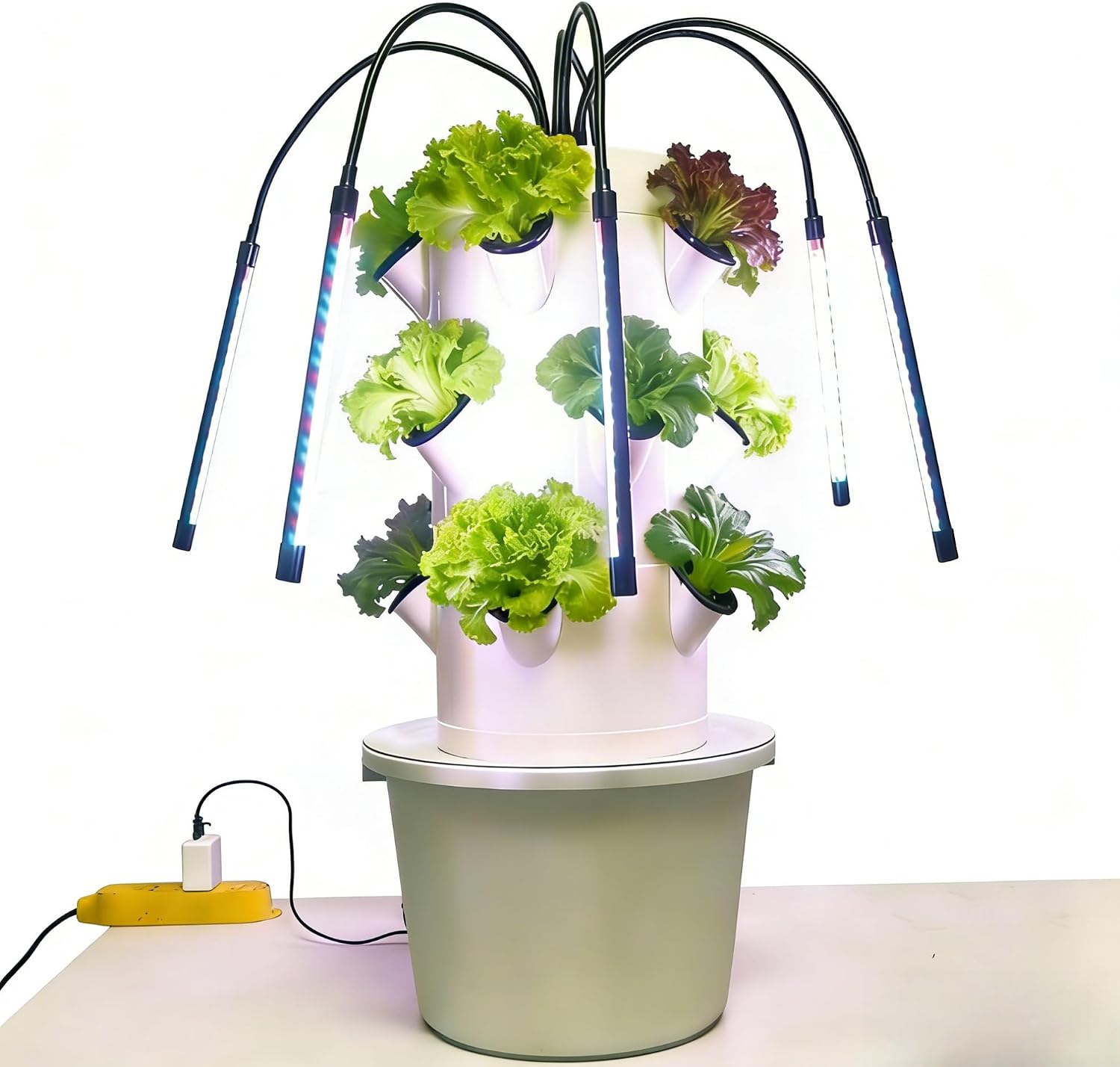 Hydroponic Kit - نظام زراعة مائية عمودي بثلاث طبقات