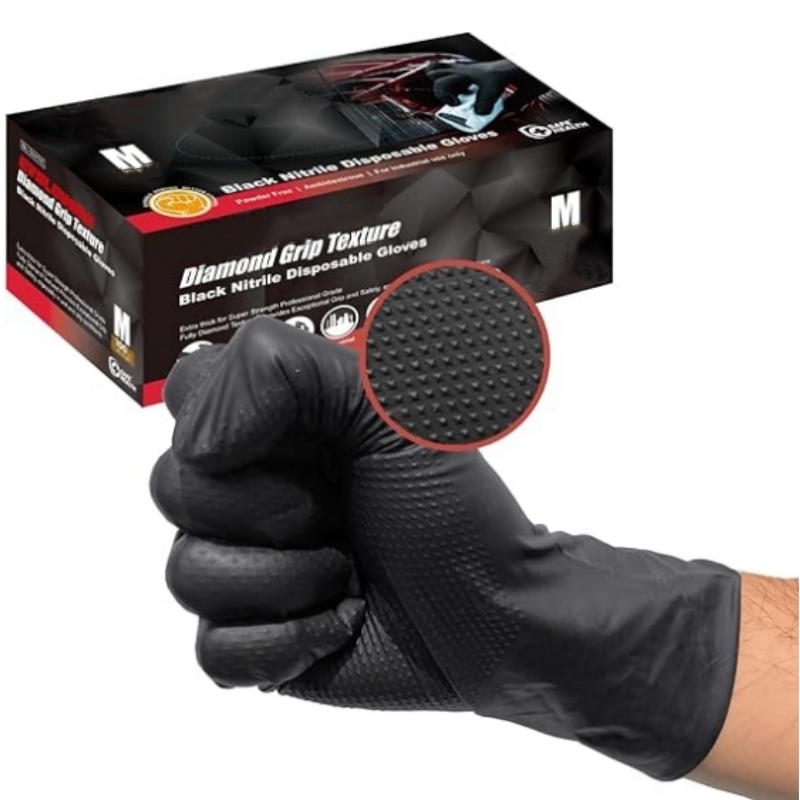 قفازات نيتريل سوداء شديدة التح - مراجعة Garden Gloves وسعره