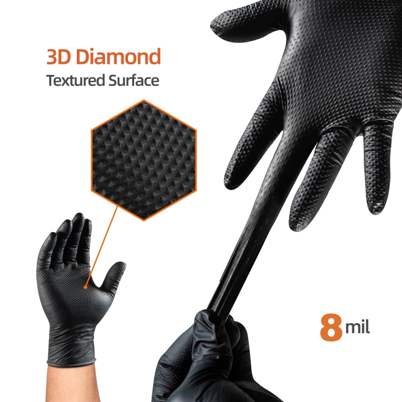 قفازات نيتريل سوداء شديدة التح - مراجعة Garden Gloves وسعره