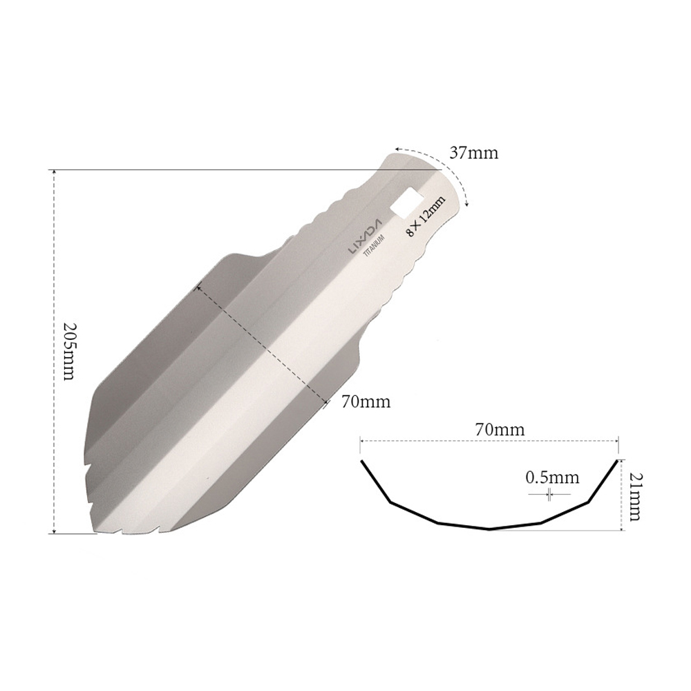Lixada التيتانيوم حديقة مجرفة  - مراجعة Trowel Garden Tools وسعره