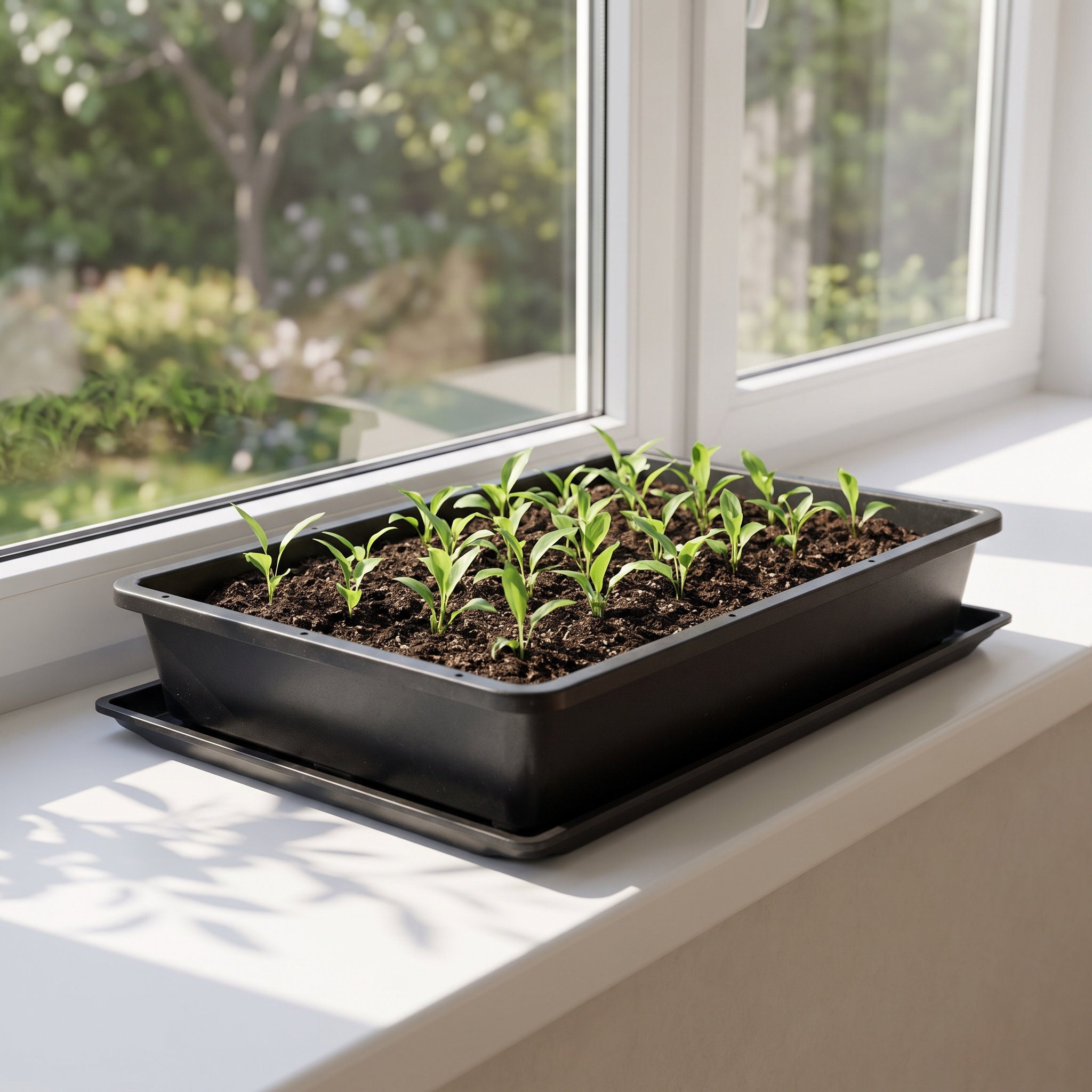 مجموعة من صواني زراعة الحدائق، - مراجعة Seed Starter Tray وسعره
