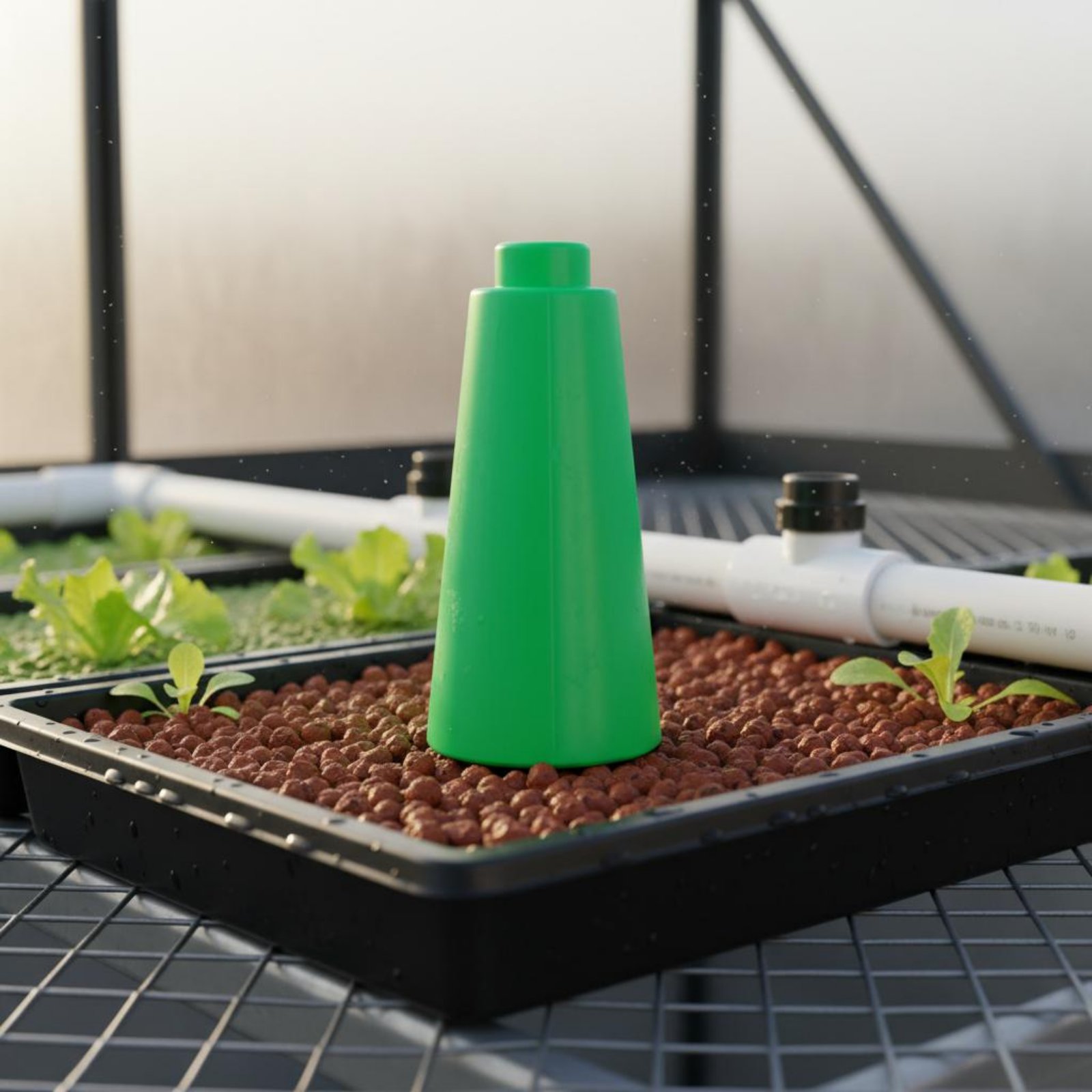 أجزاء نظام التدفق والتصريف لتو - مراجعة Hydroponic Kit وسعره