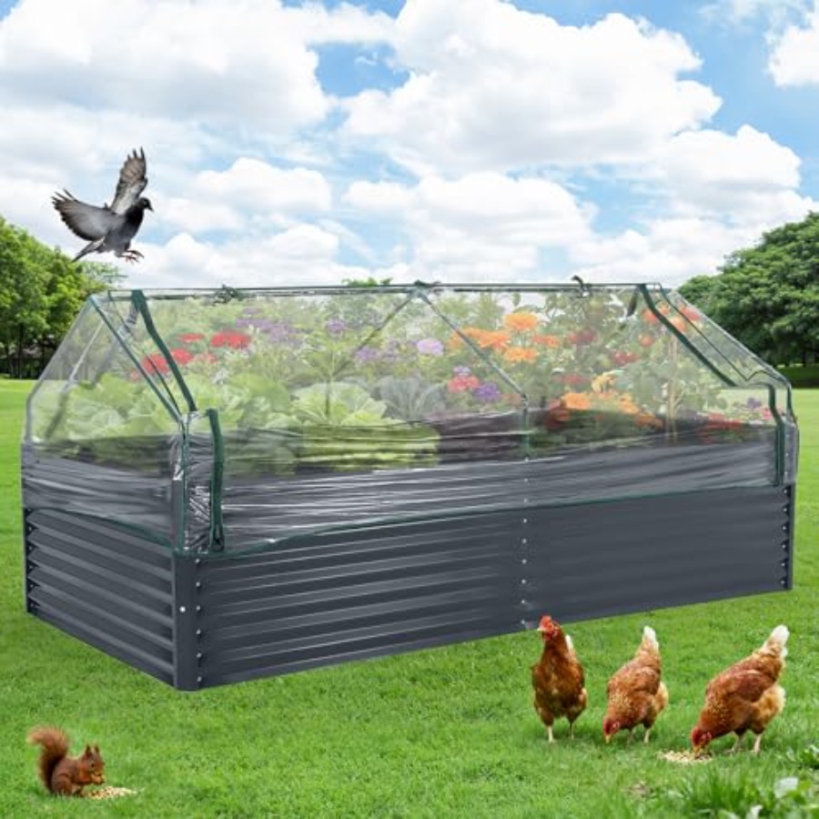 زراعة الخضروات في الهواء الطلق - مراجعة Raised Garden Bed وسعره