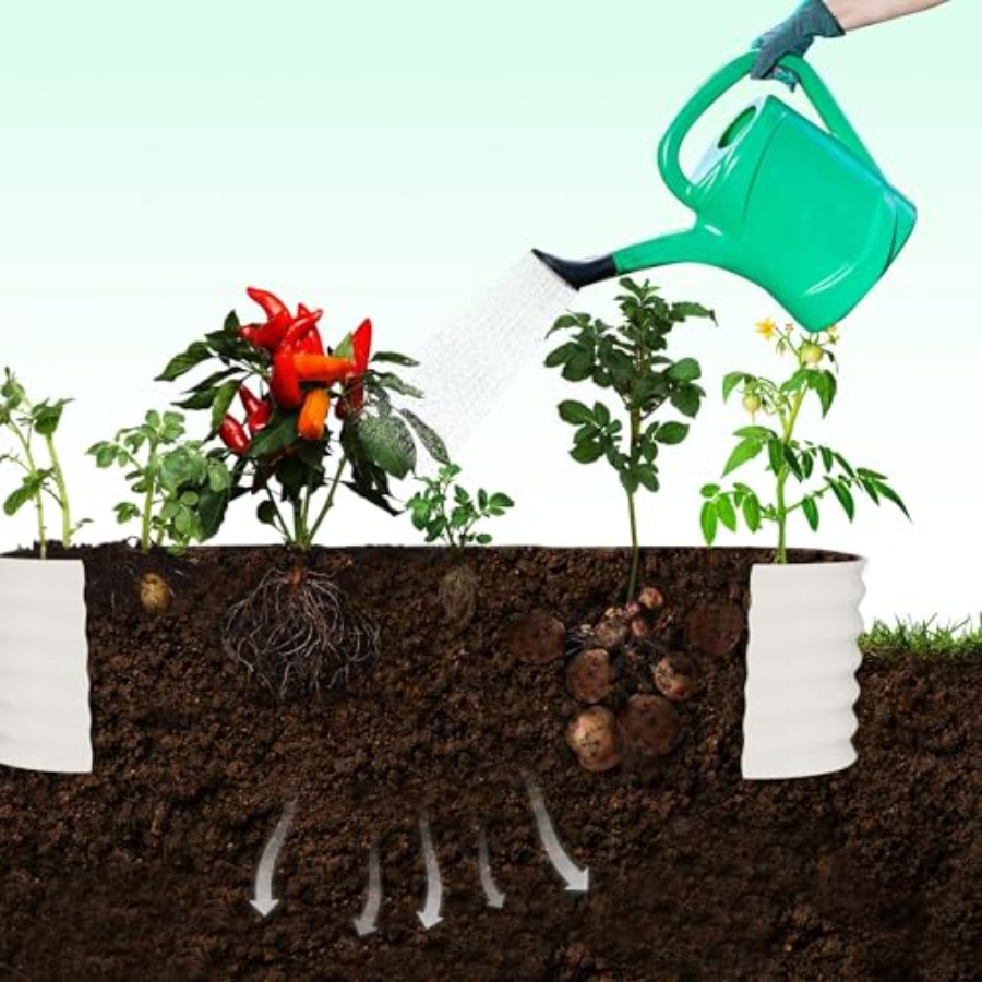 سرير زراعة مرتفع مصنوع من الفو - مراجعة Raised Garden Bed وسعره