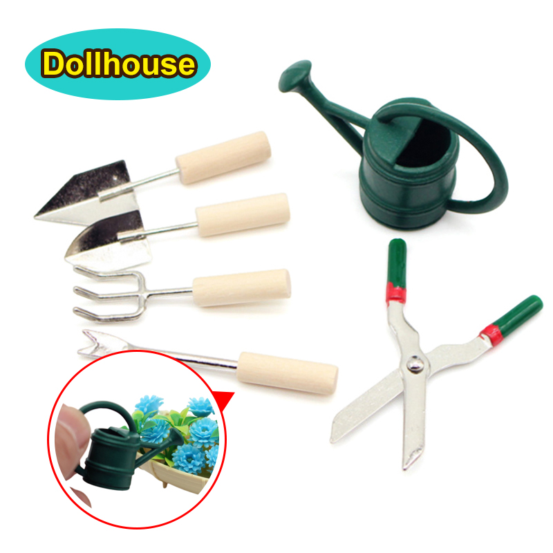 1/12 دمية محاكاة مسقاة المجرف  - مراجعة Watering Can وسعره