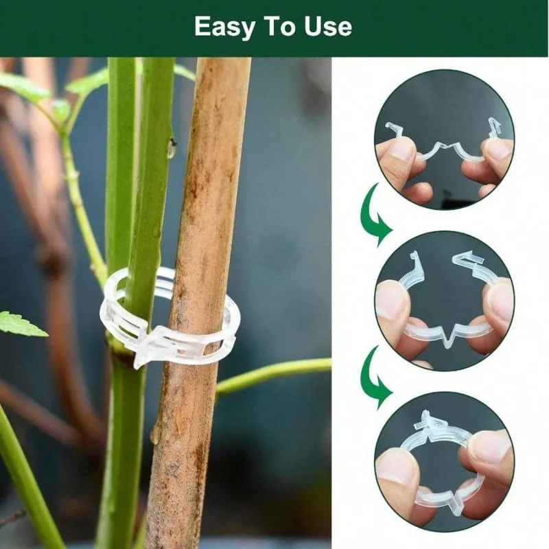 200 قطعة/كيس - مشابك للنباتات  - مراجعة Grow Bag وسعره