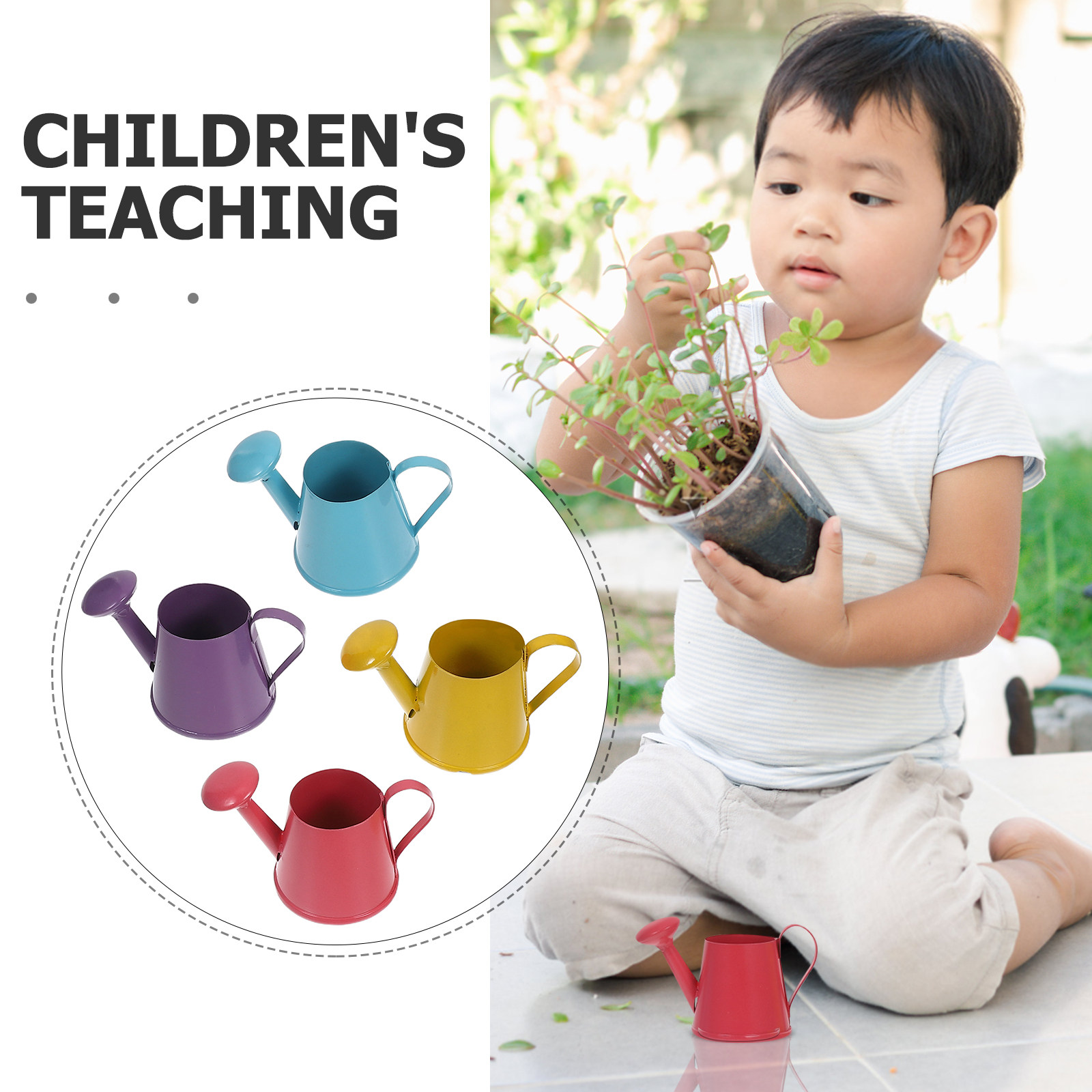 4 قطع من أوعية الري المعدنية ا - مراجعة Watering Can وسعره