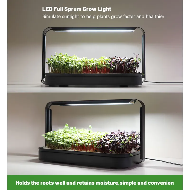 صينية زراعة مائية داخلية، نظام - مراجعة Hydroponic Kit وسعره
