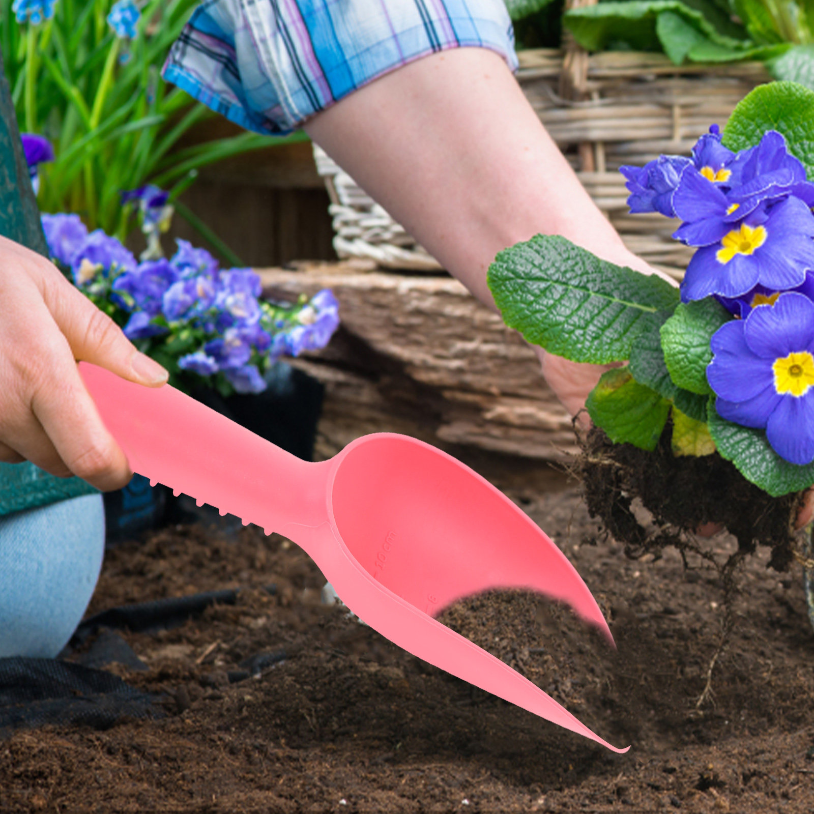 قطعتان من مجارف الحديقة البلاس - مراجعة Trowel Garden Tools وسعره