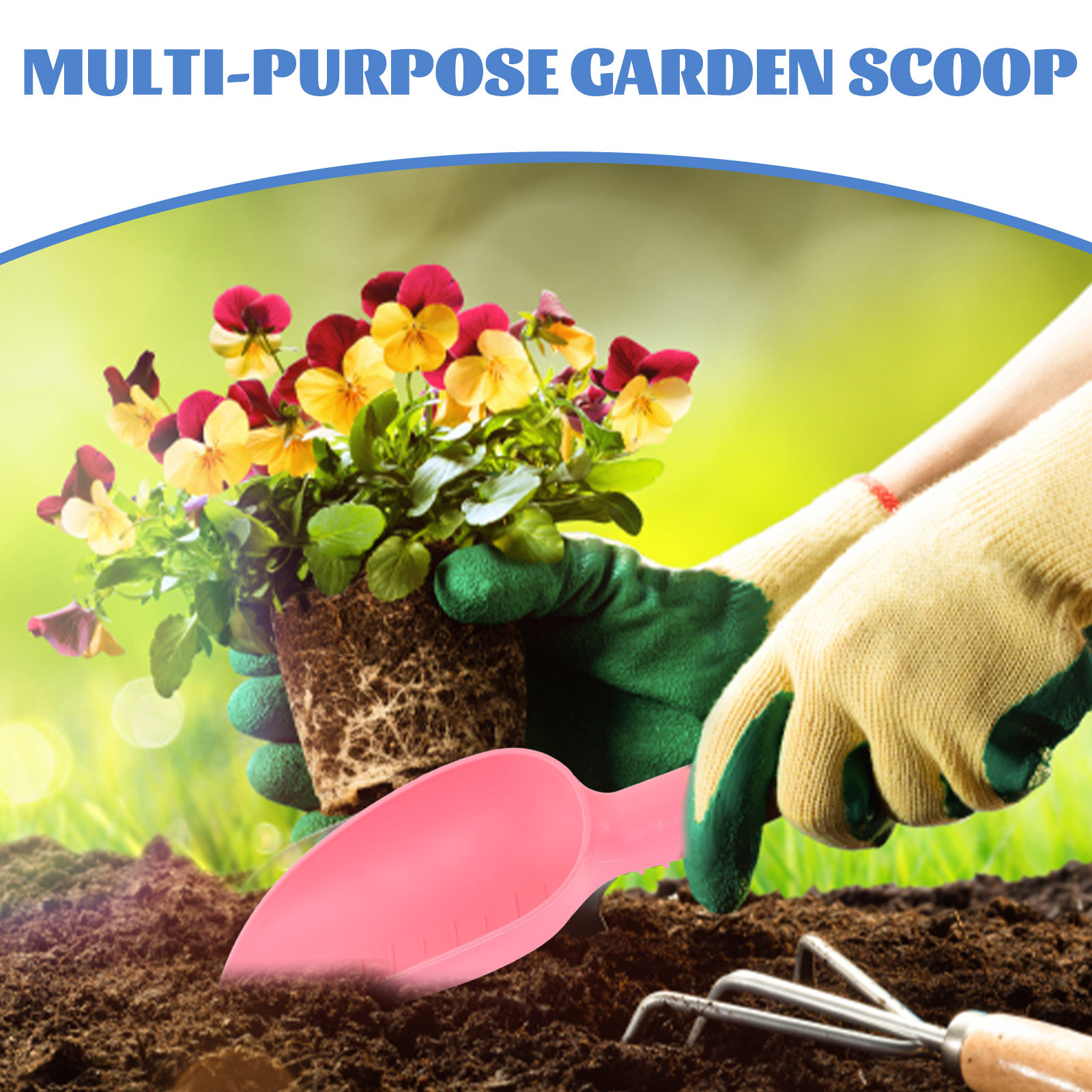 قطعتان من مجارف الحديقة البلاس - مراجعة Trowel Garden Tools وسعره