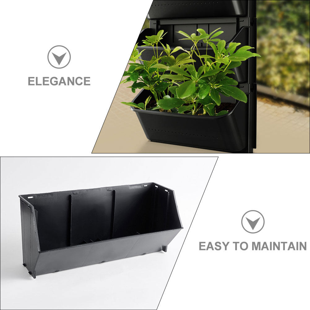 قطعتان من أوعية الزرع المثبتة  - مراجعة Vertical Planter وسعره