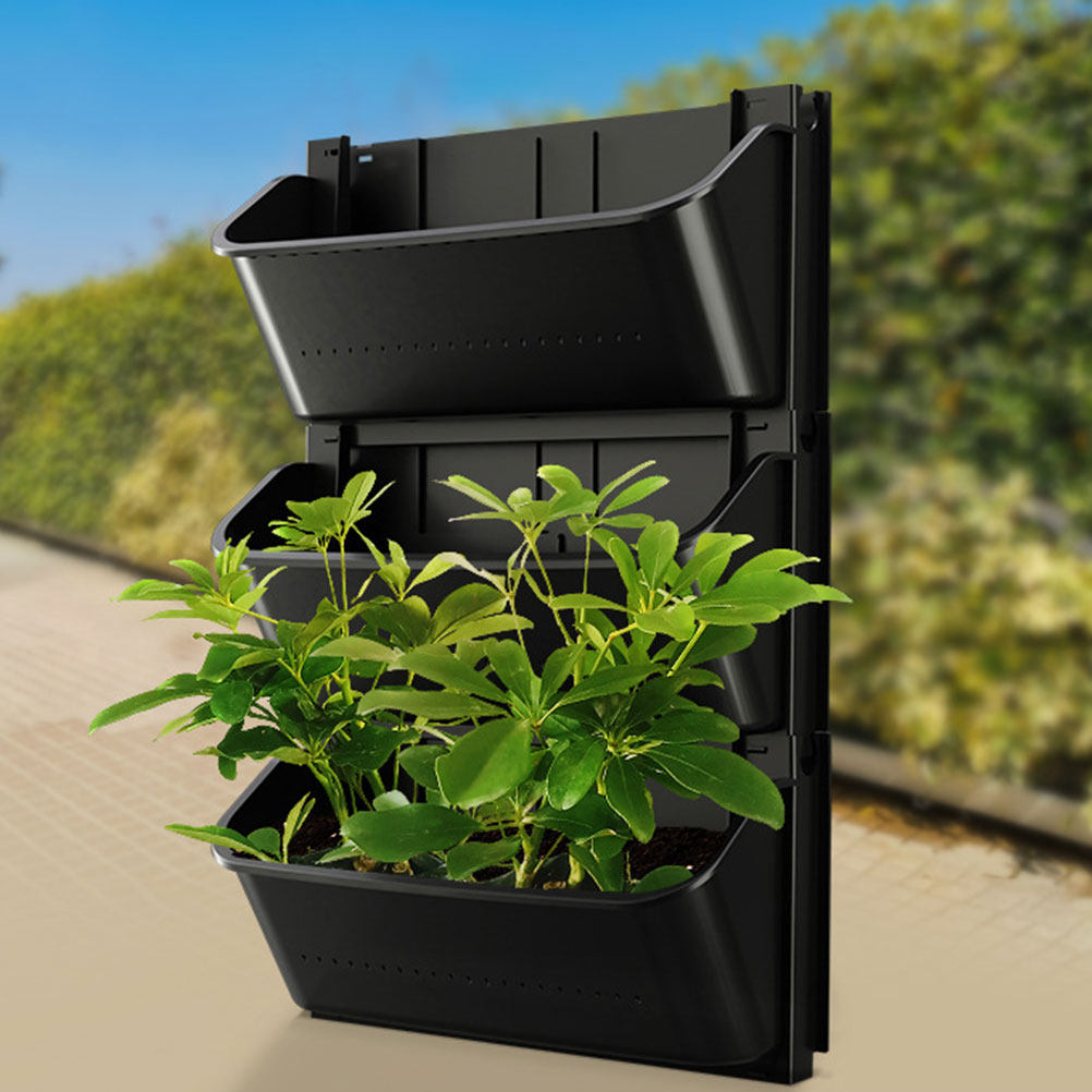 قطعتان من أوعية الزرع المثبتة  - مراجعة Vertical Planter وسعره